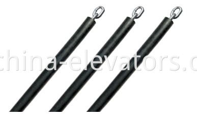 Velocidad del ascensor de la cadena de compensación del ascensor: ≥1.75m/s ≤3.5m/s Elevator Compensation Chain Elevator Speed:≥1.75m/s ≤3.5m/s